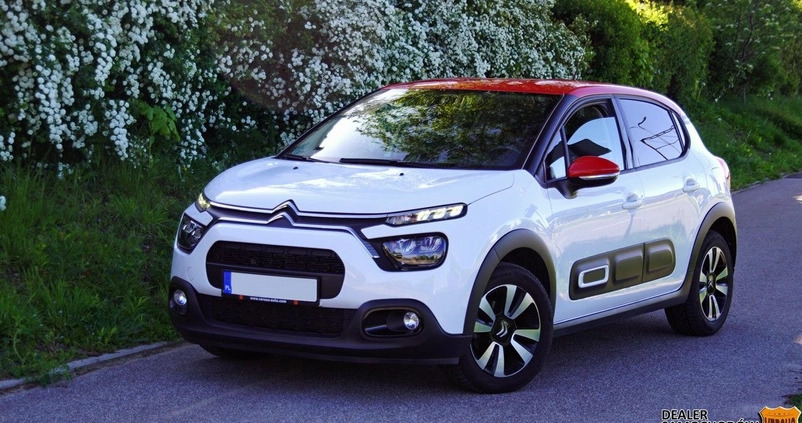 Citroen C3 cena 56000 przebieg: 12000, rok produkcji 2020 z Gdynia małe 667